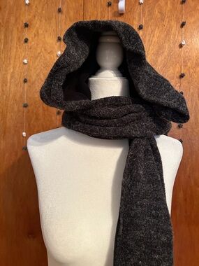 Hooded scarf wrap